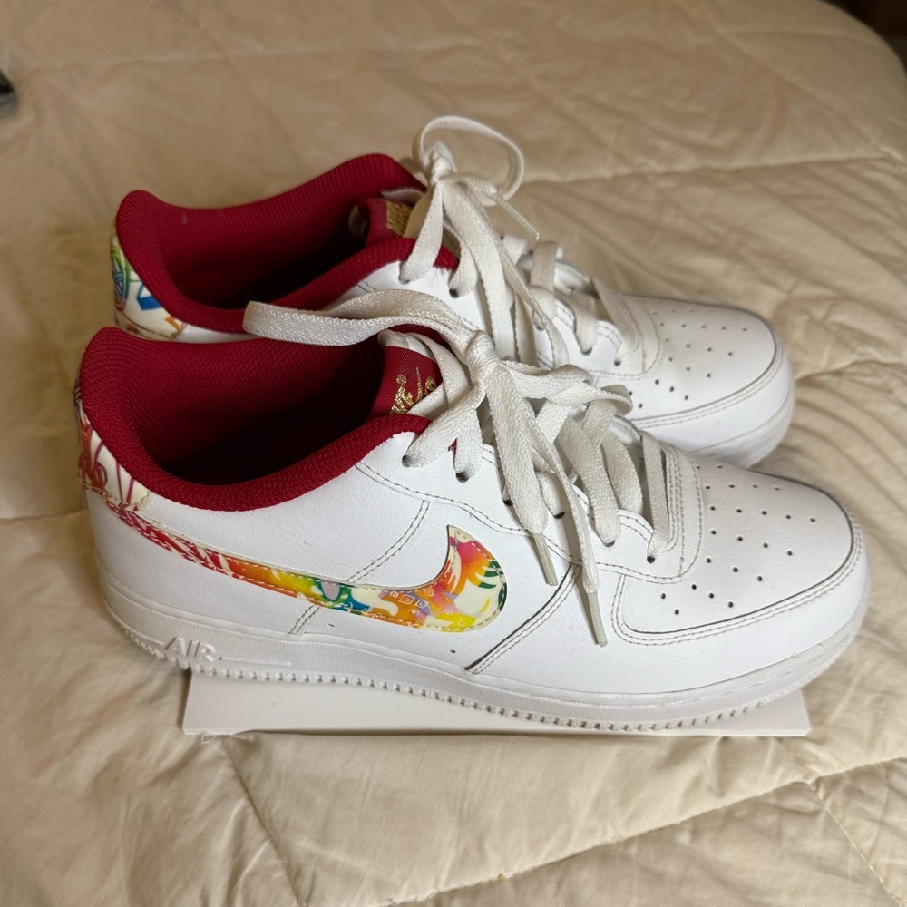 Nike Air Force 1 GS “Chinese New Year” – Kids/Youth Size 7Y / EUR 40